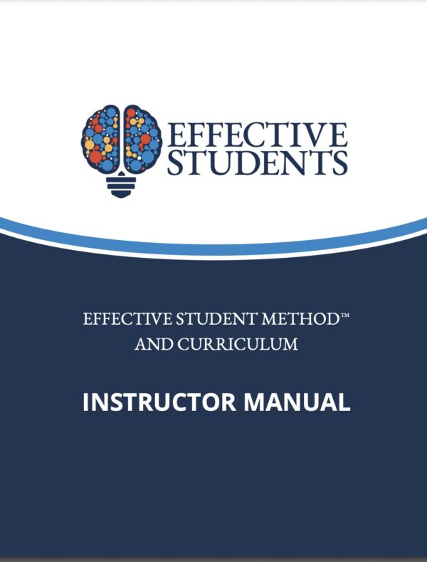 Effective Student Method™ -  Instructor Manual - Download Version